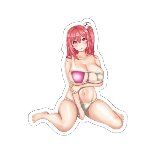 Bikini Boobs Honoka Waterproof Sticker - Dead or Alive Ecchi Vinyl Decal