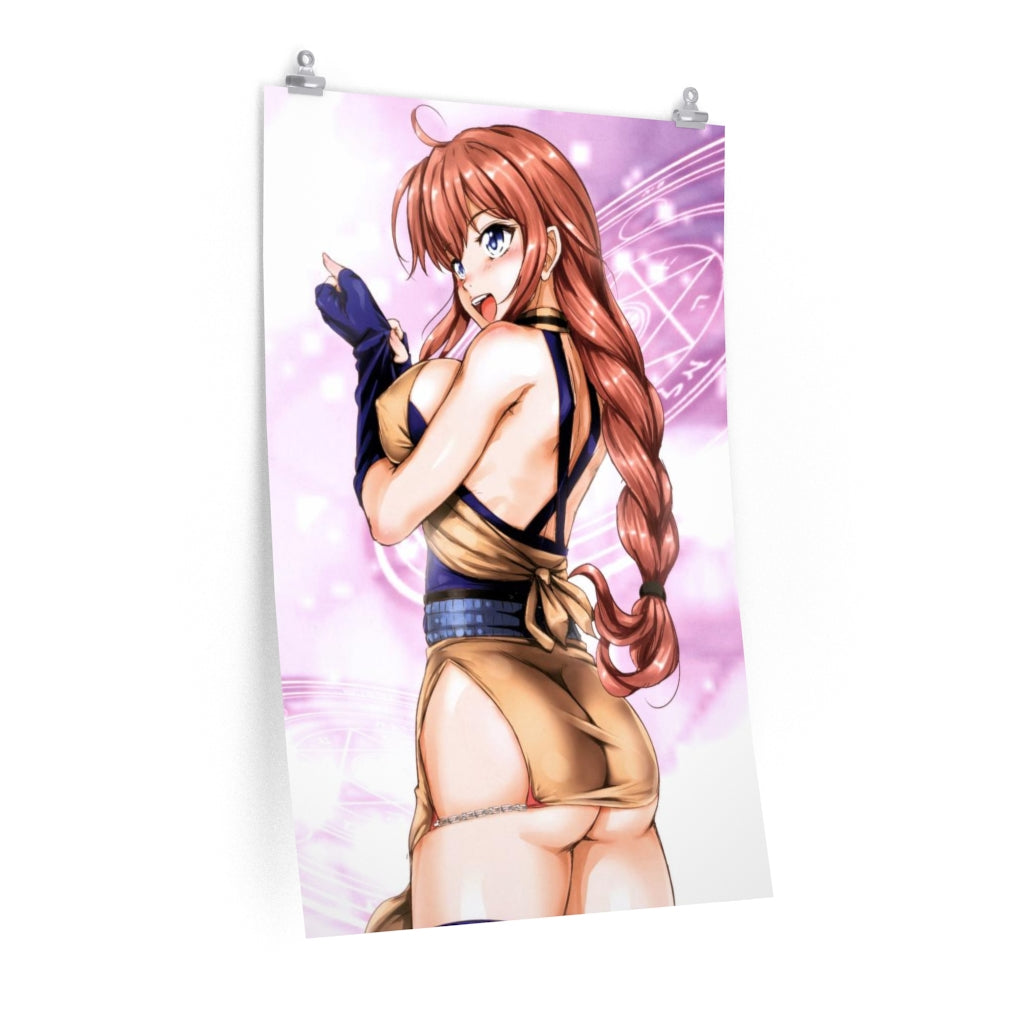 Thick Butt Tia Noto Yoko Bastard Ecchi Poster - Lewd Premium Matte Vertical Poster - Adult Wall Art