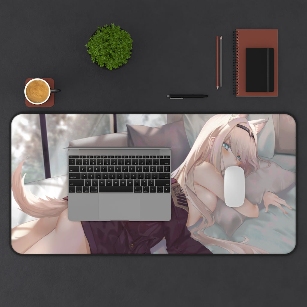 Girls Frontline Ecchi Mousepad - Neko An-94 Large Desk Mat - Playmat