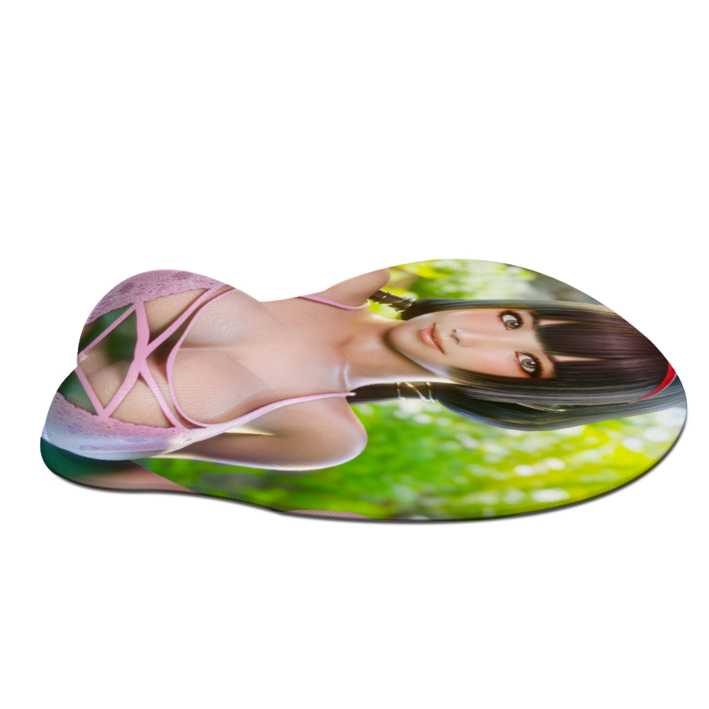 Anime 3D Boobs mousepad with Wrist Rest | Sexy Oppai Mouse pad for PC | Oppai mousepad with wrist support