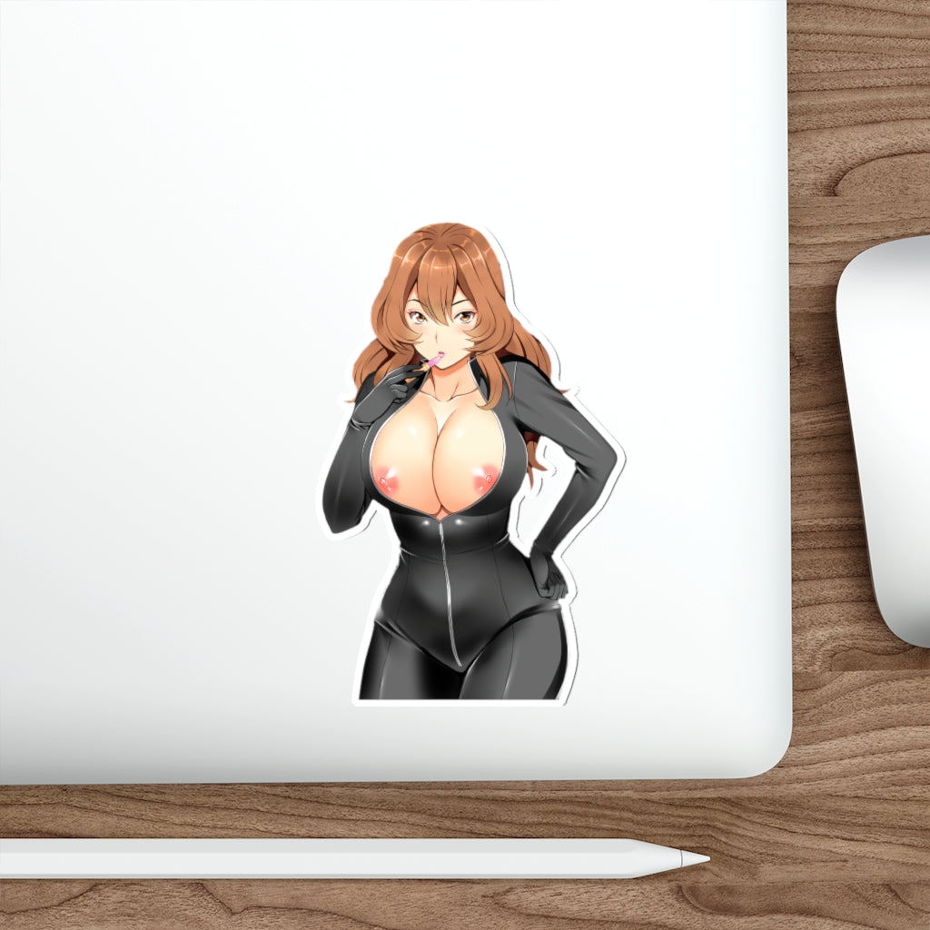 Sexy Nipples Bodysuit Fujiko Mine Lupin the Third Waterproof Sticker - Ecchi Vinyl Decal