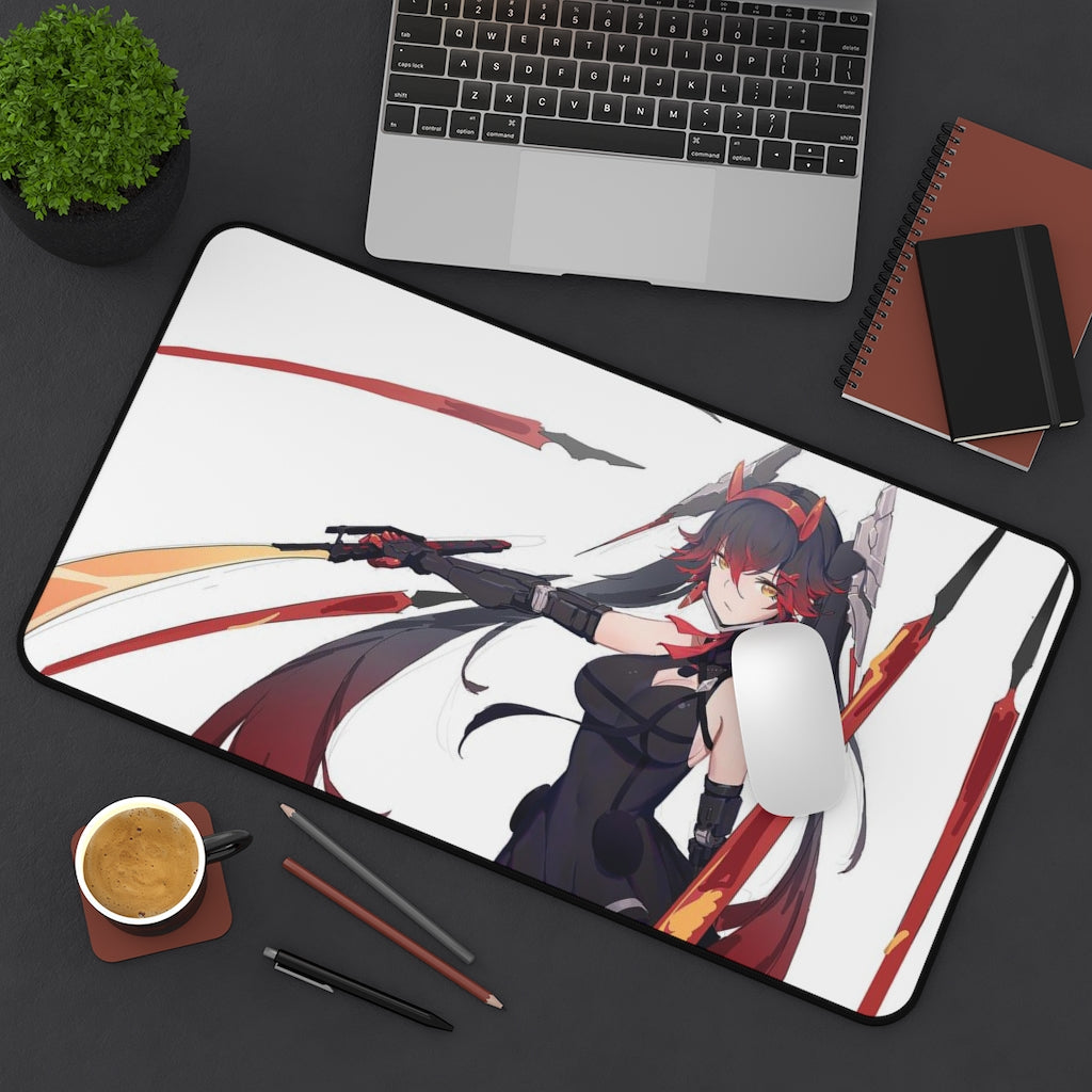 Punishing Gray Raven Mousepad - Lucia Gaming Desk Mat - Gamer Playmat