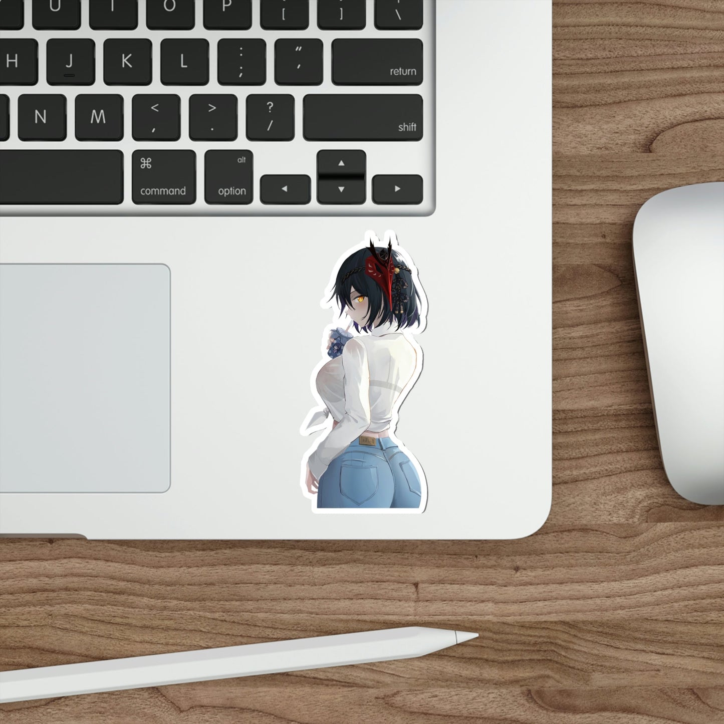 Genshin Impact Sexy Sara Kujou Waterproof Sticker - Weatherproof Vinyl Car Decal