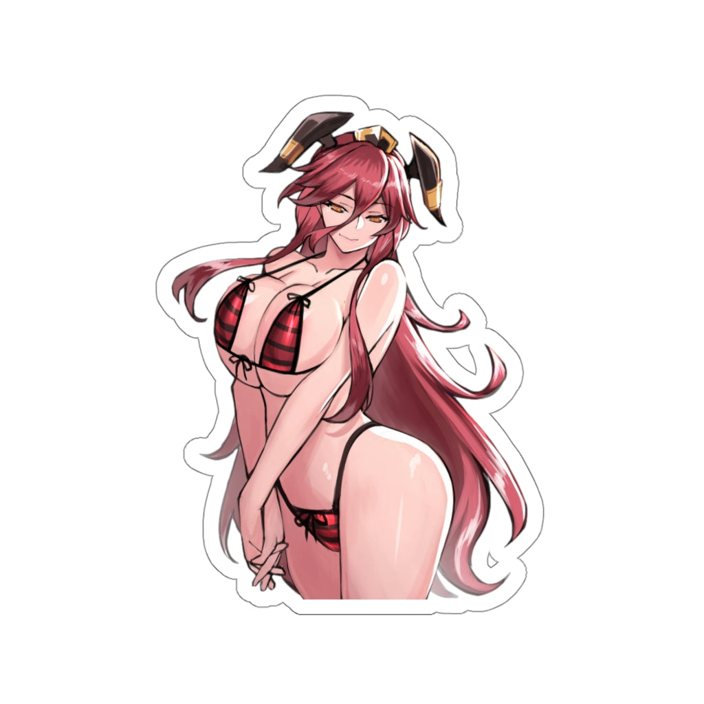 Sexy Bikini Tits Mym Dragalia Lost Waterproof Sticker - Ecchi Vinyl Decal