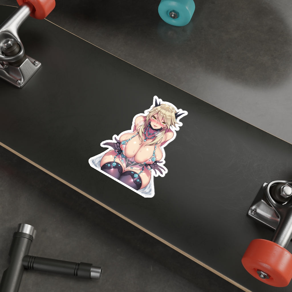 Artoria Pendragon Fate Grand Order Sexy Tits Waterproof Sticker - Ecchi Vinyl Decal