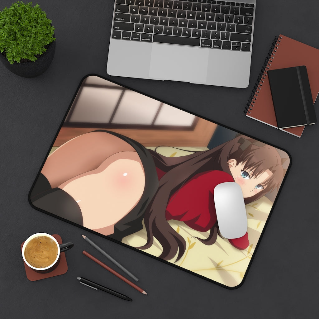 Fate Stay Night Ecchi Mousepad - Rin Tohsaka Butt Desk Mat - FSN Playmat