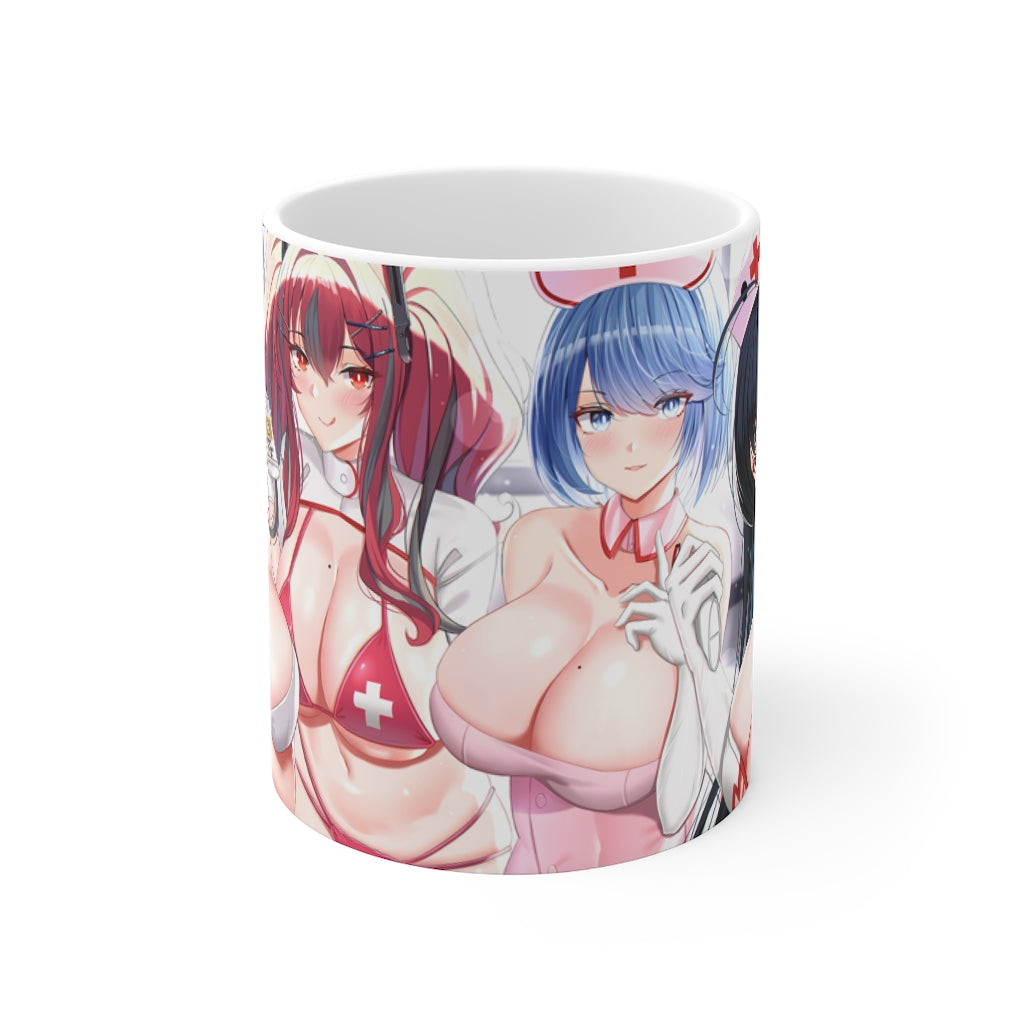 Azur Lane Sexy Nurses Mug 11oz