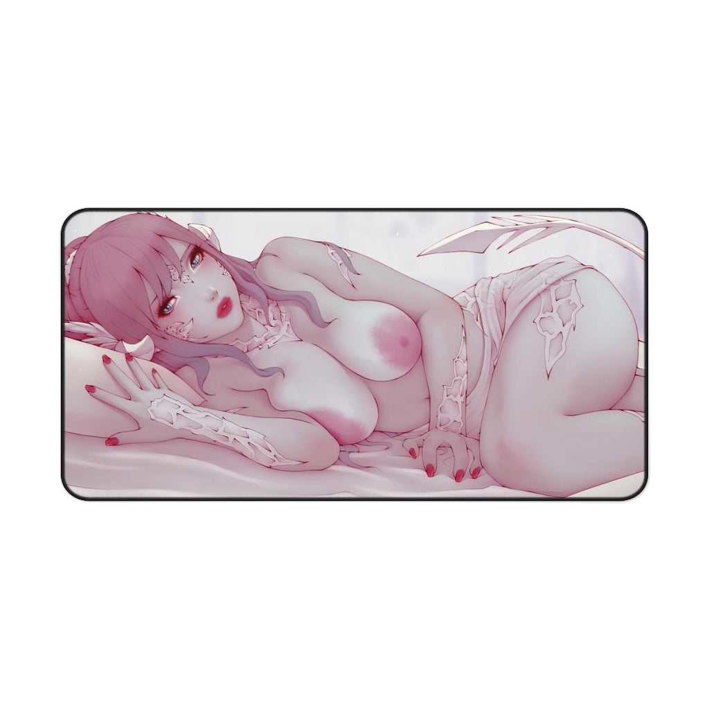 Avatar Final Fantasy 14 Nude Tits and Nipples Desk Mat - Non Slip Mousepad