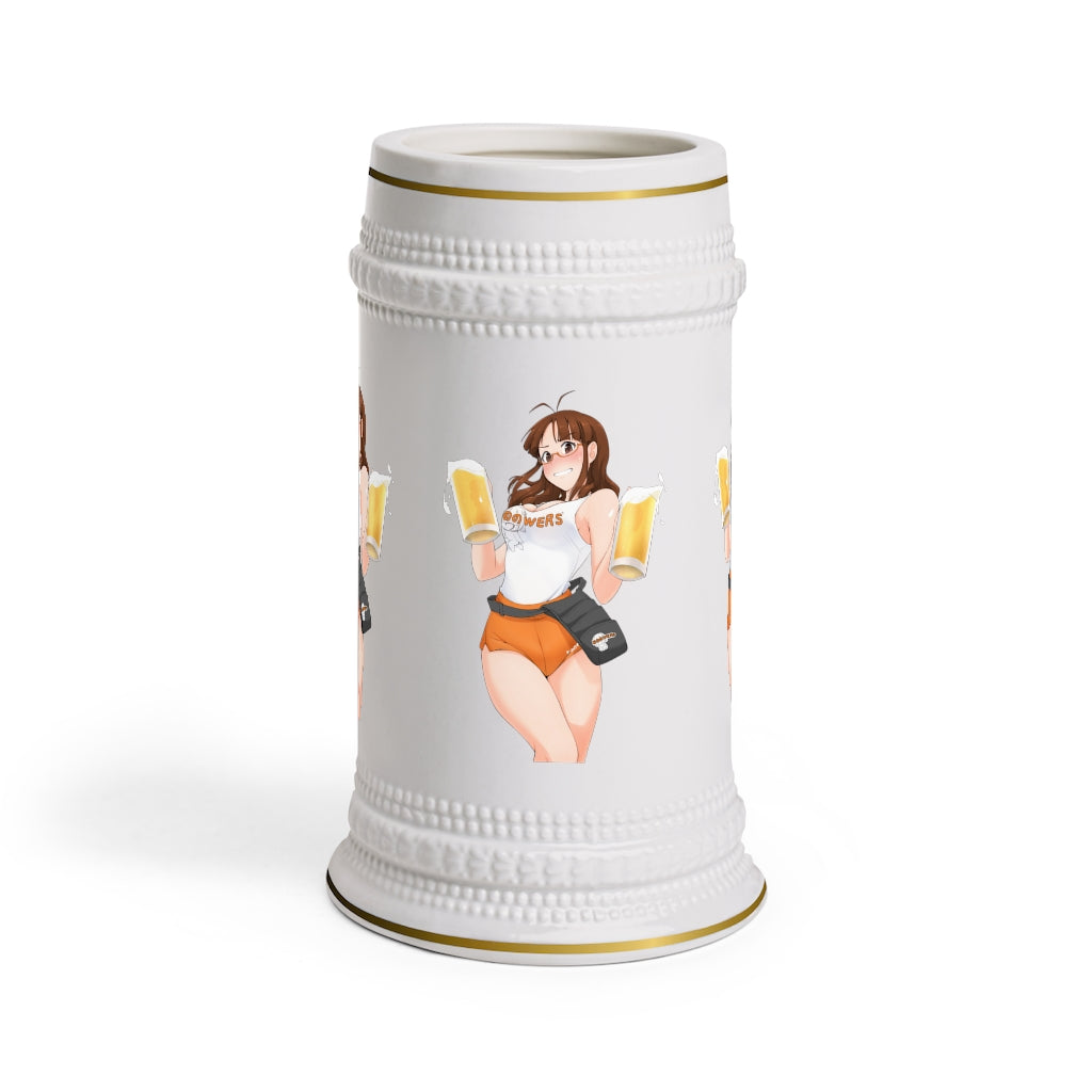 Beer Stein Mug - Sexy Gift for Beer Lover - Akizuki Ritsuko iDOLM@STER Hooters