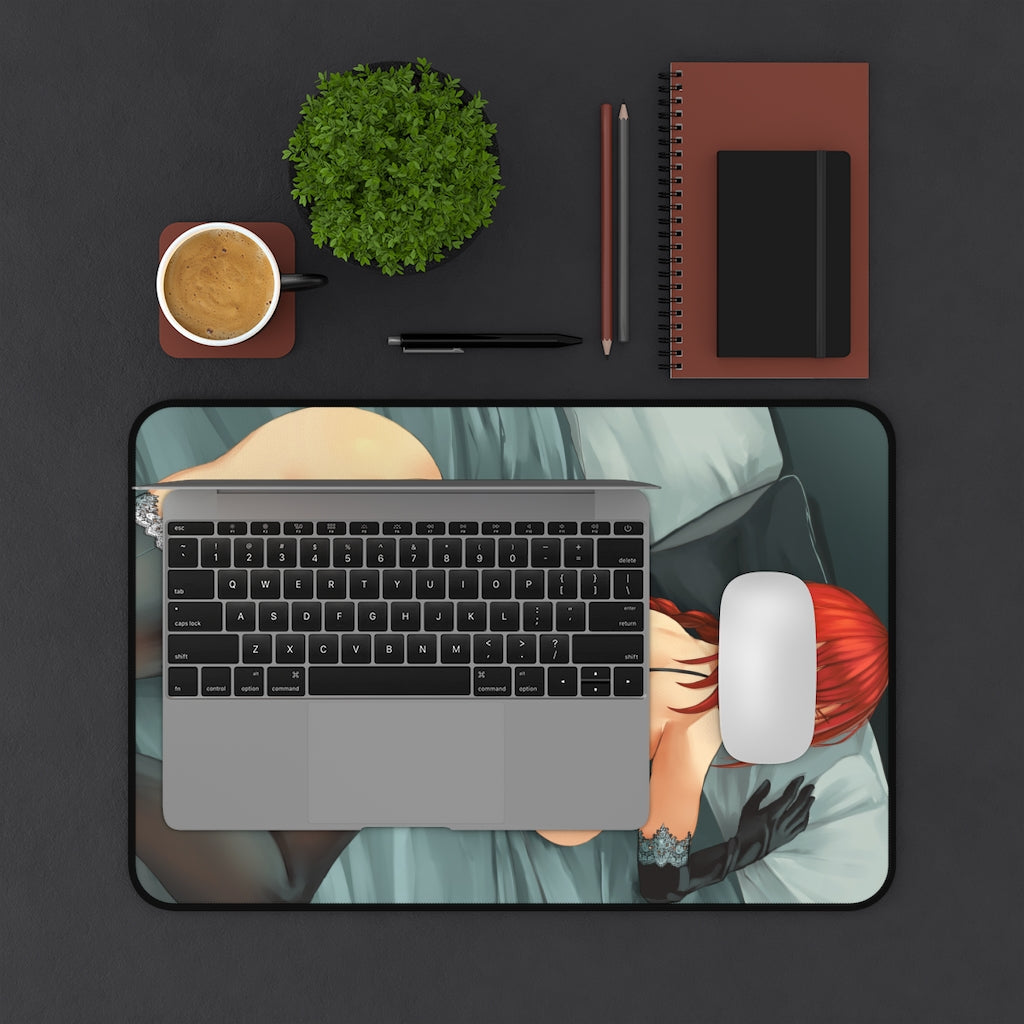 Sexy Butt Makima Chainsaw Man Desk Mat - Lewd Mousepad - Sexy Anime Girl Playmat