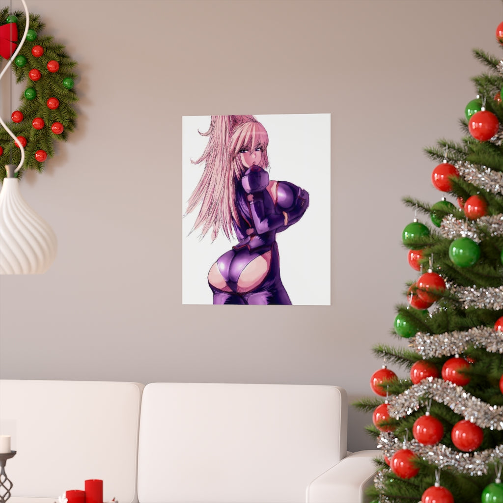 Tachibana Mizuki Choujuushin Gravion Poster - Lewd Premium Matte Vertical Poster - Adult Wall Art