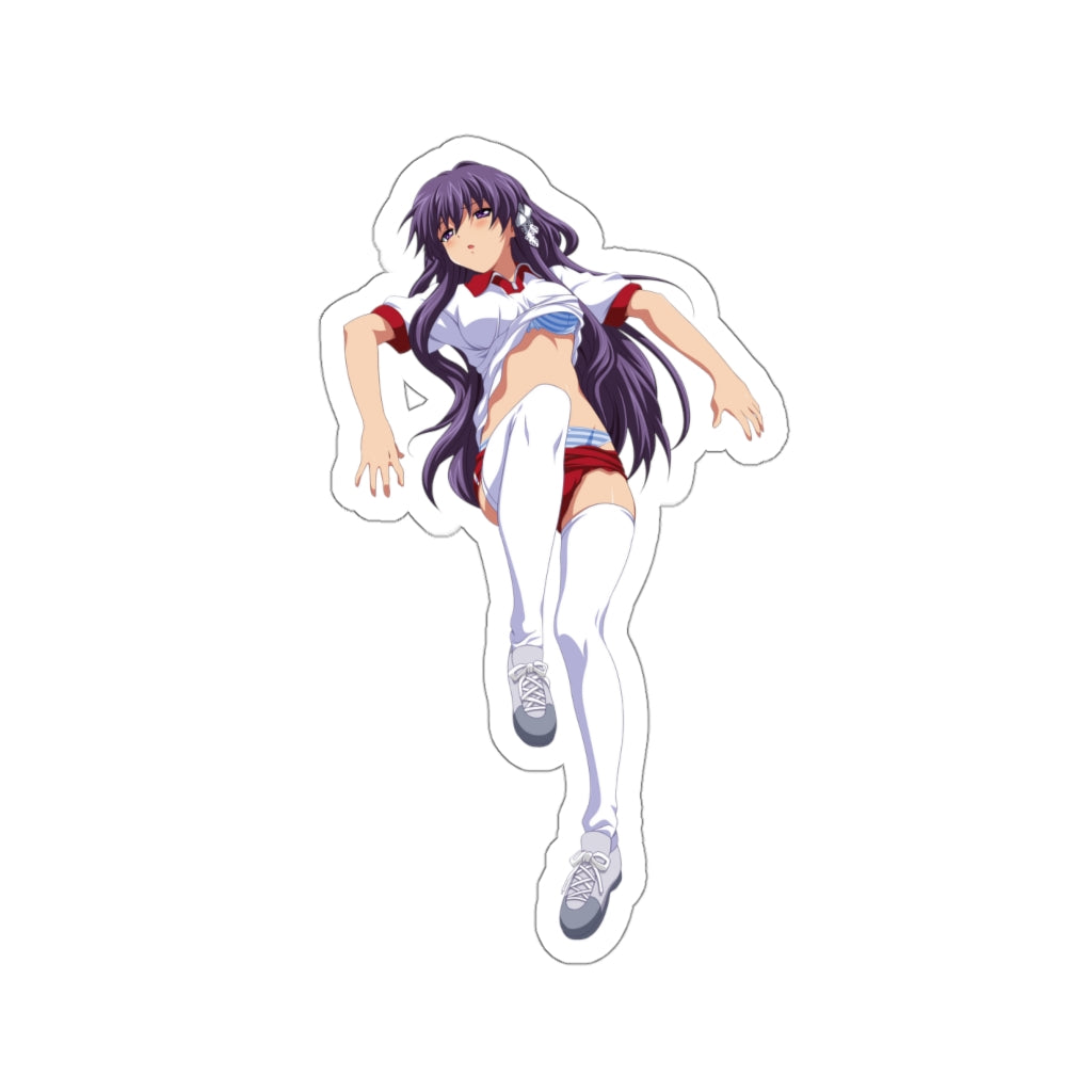 Clannad Fujibayashi Kyou Gym Uniform Waterproof Sticker - Ecchi Vinyl Decal