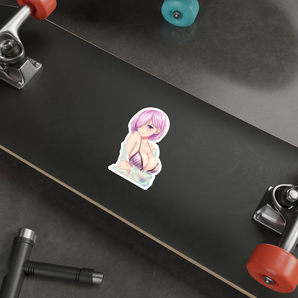 Mash Kyrielight Big Boobs Fate Grand Order Waterproof Sticker - Ecchi Vinyl Decal