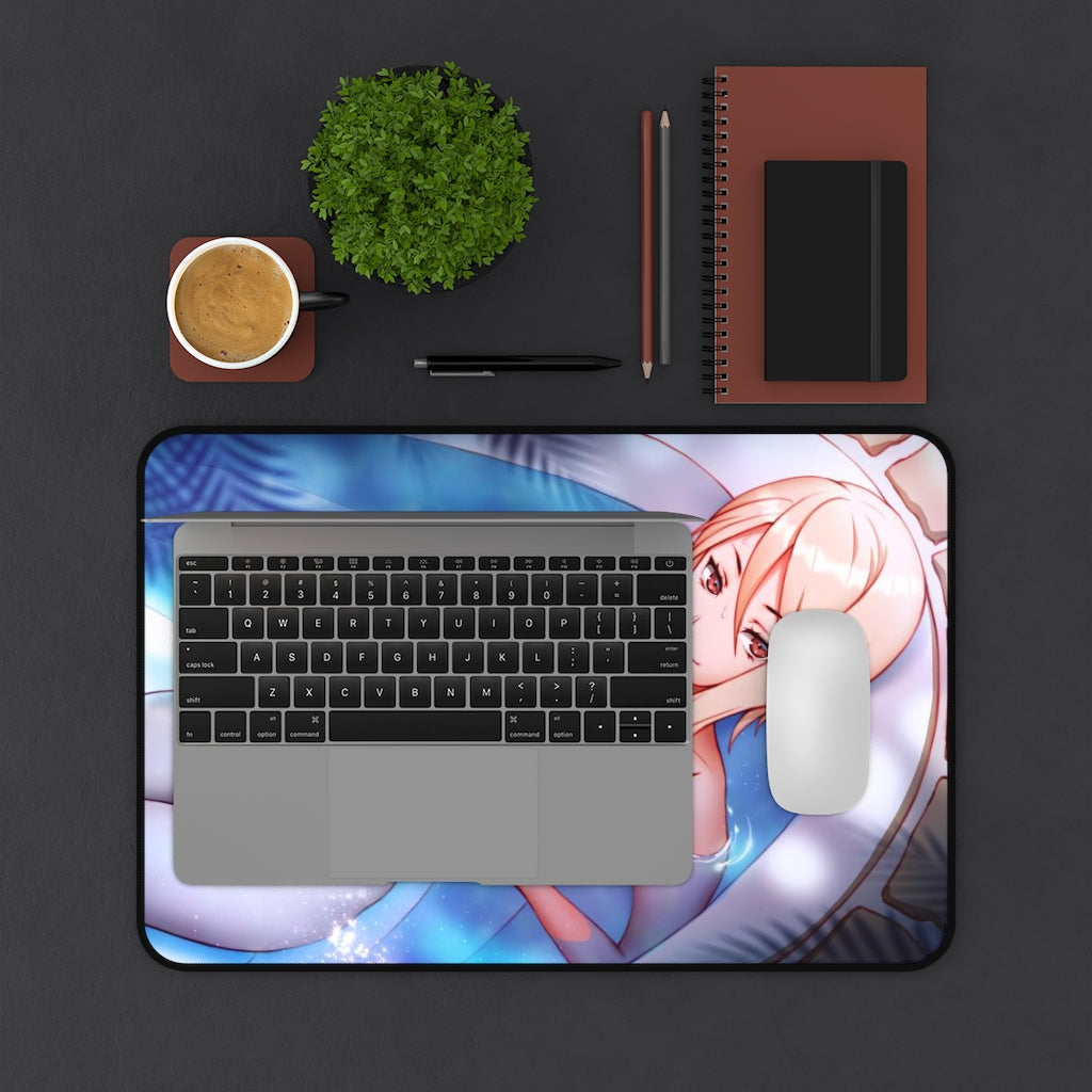 Food Wars Sexy Mousepad - Nude Alice Nakiri Hot Bath Desk Mat - Ecchi Playmat