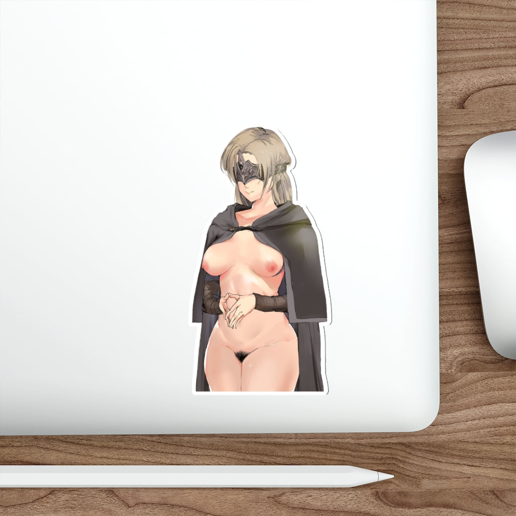 Dark Souls Nude Fire Keeper Waterproof Sticker -  Ecchi Vinyl Decal