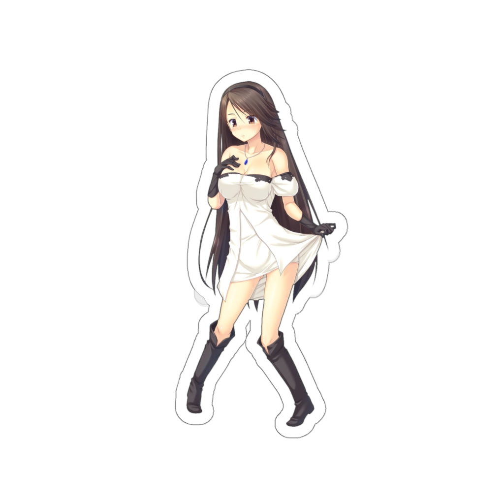 Agnes Oblige Bravely Default Waterproof Sticker - Ecchi Vinyl Decal