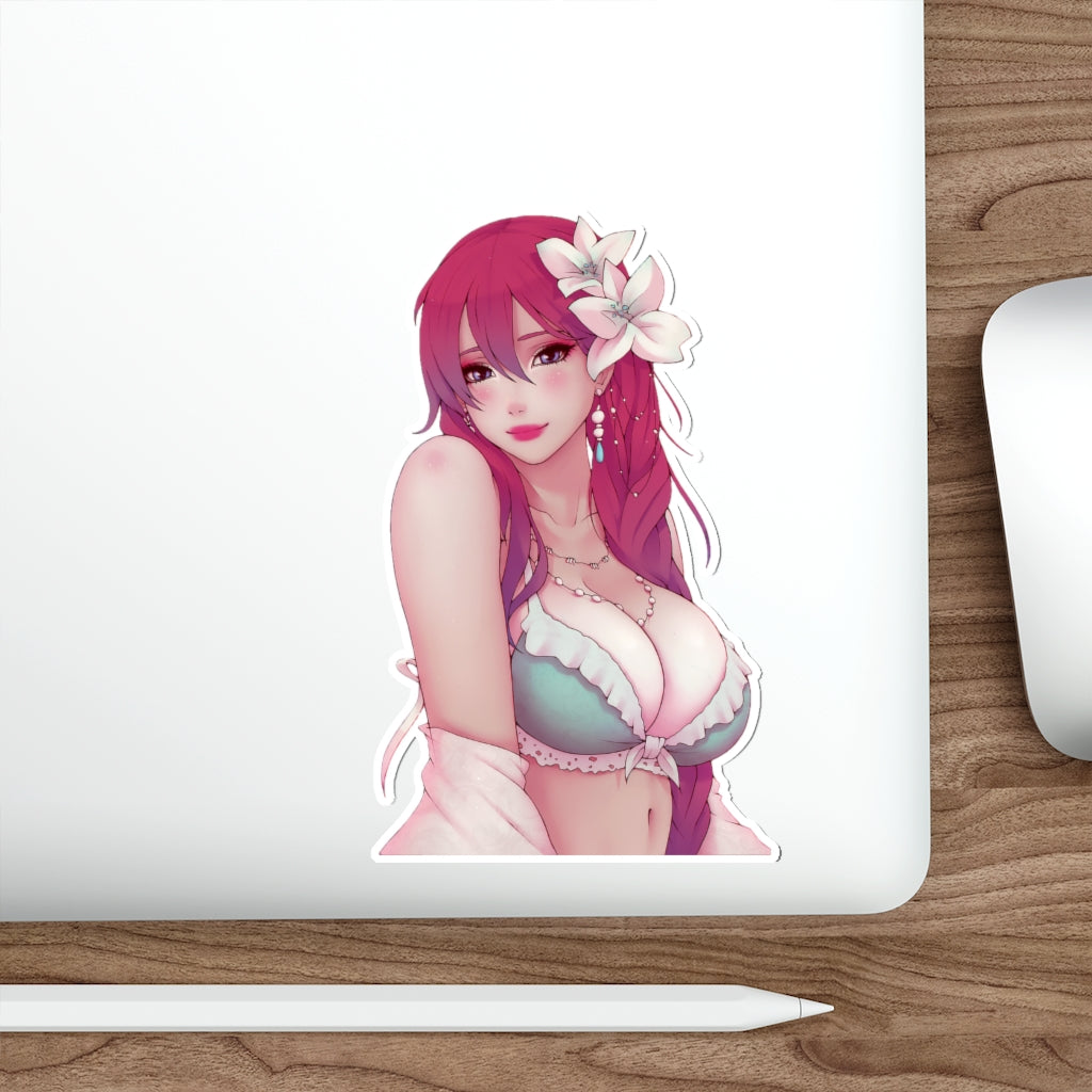 Sexy Boobs Emma Millstein Trails of Cold Steel Waterproof Sticker - Ecchi Vinyl Decal