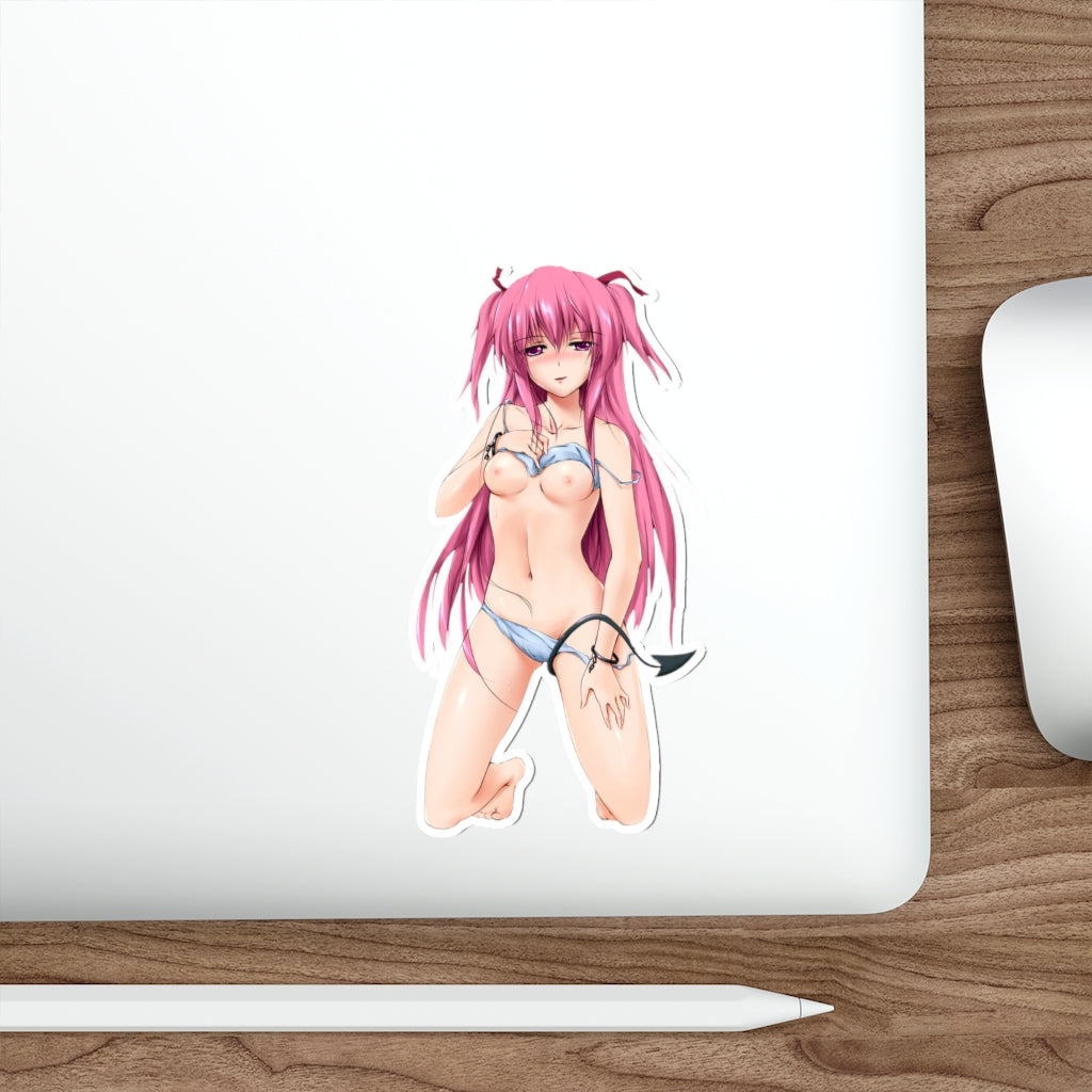 Nude Bikini Yui Angel Beats Waterproof Sticker - Ecchi Vinyl Decal