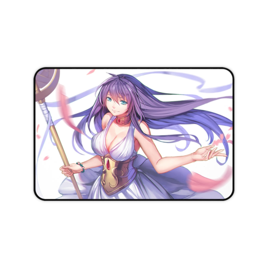 Busty Athena Sasha Saint Seiya Desk Mat - Sexy Anime Girl Mousepad - Gaming Playmat