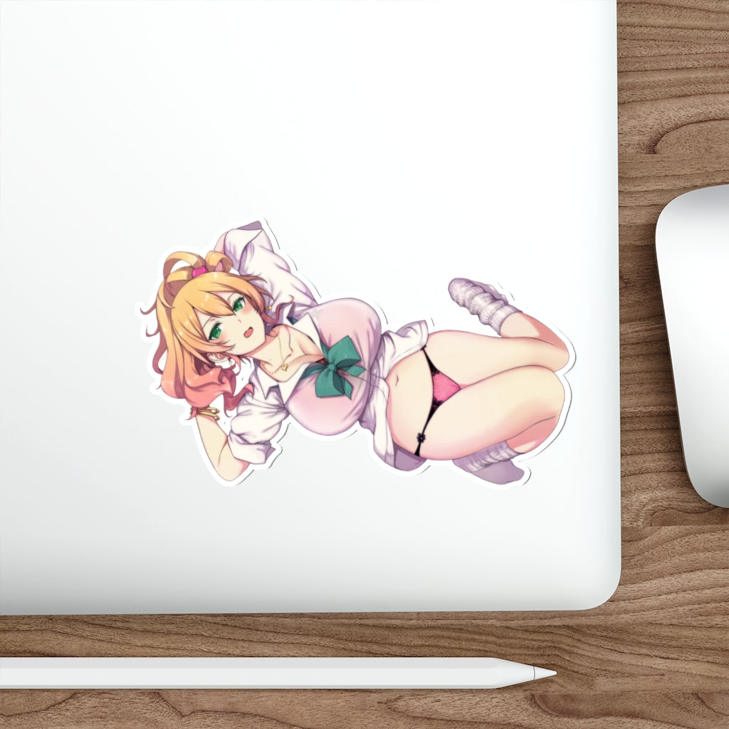 Sexy Panties Yame Yukana My First Girlfriend Is a Gal Waterproof Sticker - Ecchi Vinyl Decal