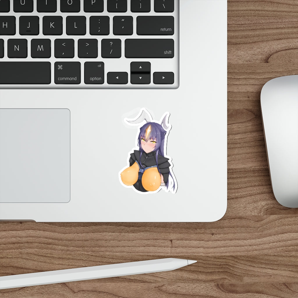 Female Zetton Sexy Boobs Ultraman Waterproof Sticker - Ecchi Vinyl Decal