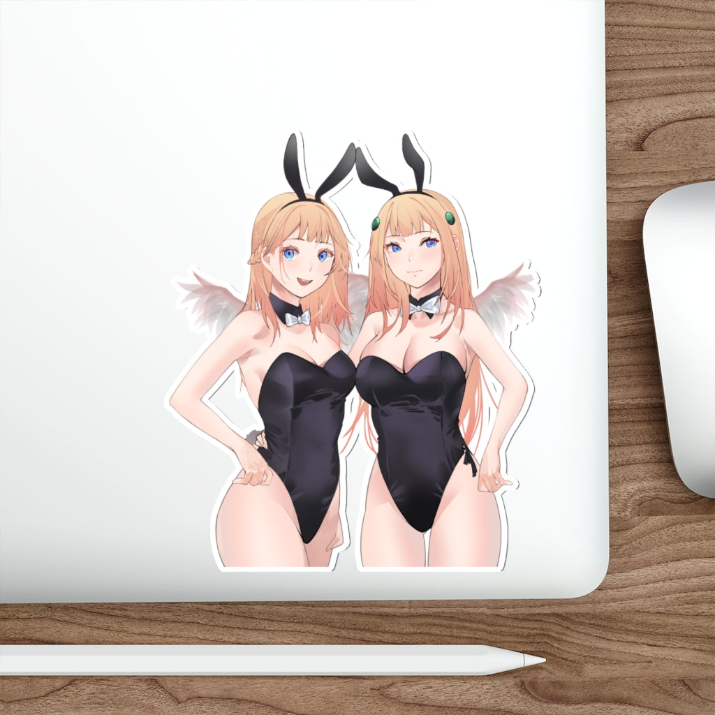 Lost Ark Nineveh and Beatrice Bunny Girls Waterproof Sticker - Ecchi Vinyl Decal