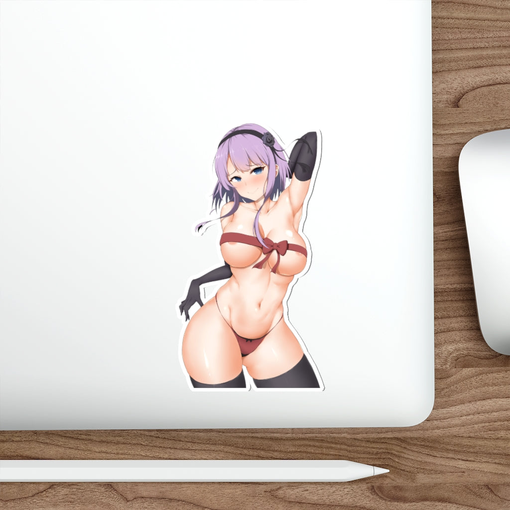 Sexy Lingerie Shidare Hotaru Dagashi Kashi Waterproof Sticker - Ecchi Vinyl Decal