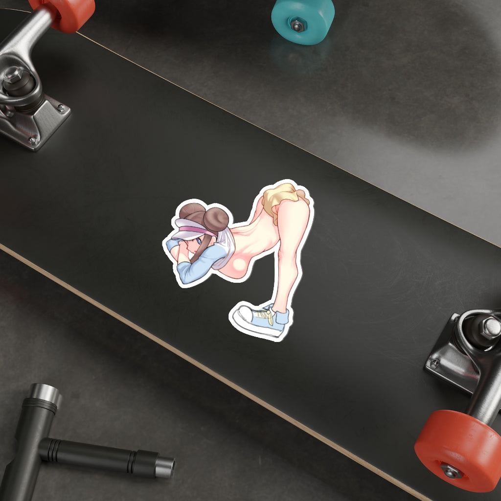 Rosa Pokemon Trainer Jack-o Waterproof Sticker - Ecchi Vinyl Decal