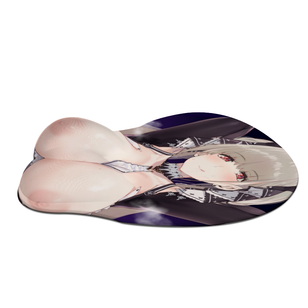 Anime 3D Boobs mousepad with Wrist Rest | Sexy Oppai Mouse pad for PC | Oppai mousepad with wrist support