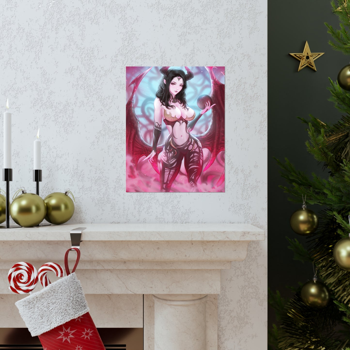 Sexy Vykas Lost Ark Poster - Gaming Decor Wall Art - Ecchi Premium Matte Vertical Poster