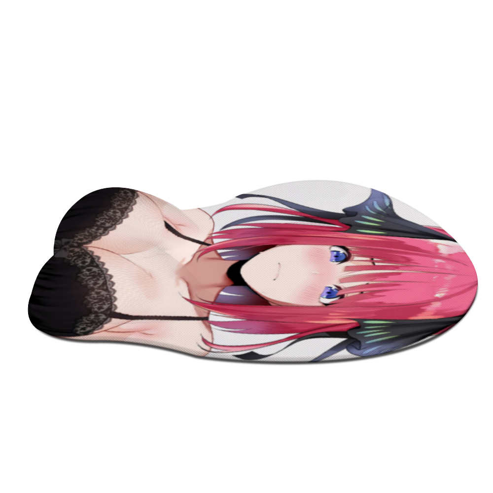 Anime 3D Boobs mousepad with Wrist Rest | Sexy Oppai Mouse pad for PC | Oppai mousepad with wrist support