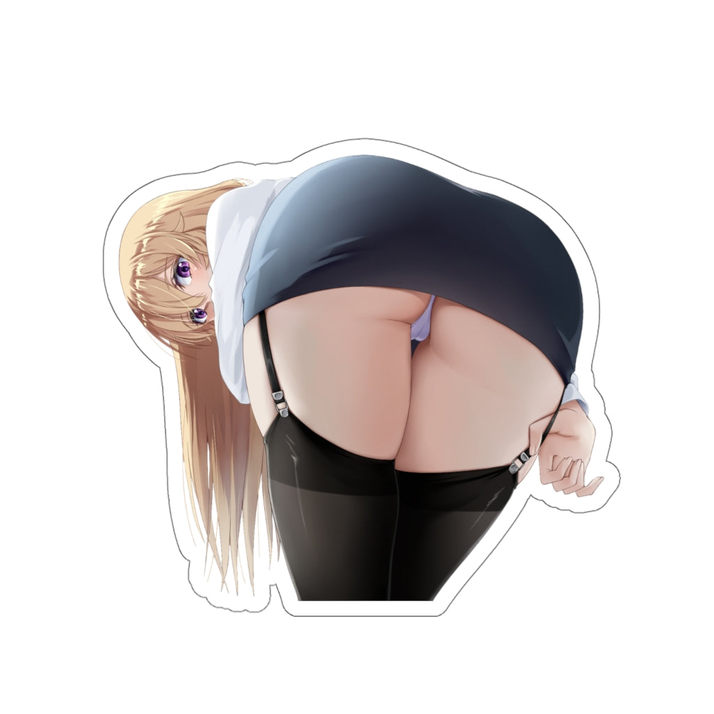 Food Wars Erina Nakiri Sexy Butt Waterproof Sticker - Ecchi Vinyl Decal