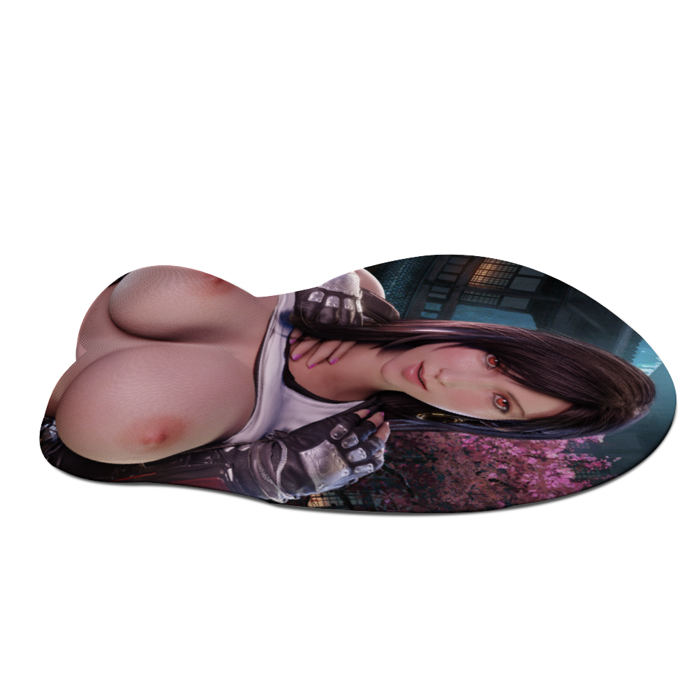 Anime 3D Boobs mousepad with Wrist Rest | Sexy Oppai Mouse pad for PC | Oppai mousepad with wrist support