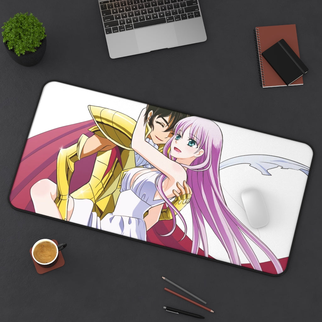 Kido Saori and Pegasus Saint Seiya Mousepad - Gaming Playmat