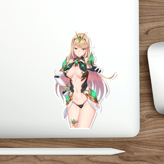 Xenoblade Sexy Mythra Waterproof Sticker - Ecchi Vinyl Decal