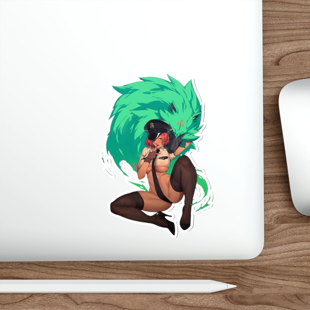 Sexy Giovanna and Rei Guilty Gear Waterproof Sticker - Ecchi Vinyl Decal