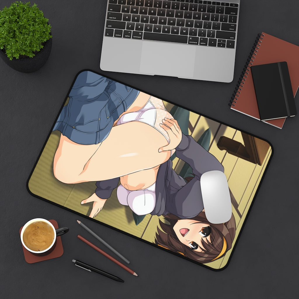 Sexy Lingerie The Melancholy of Haruhi Suzumiya Mousepad - Gaming Playmat