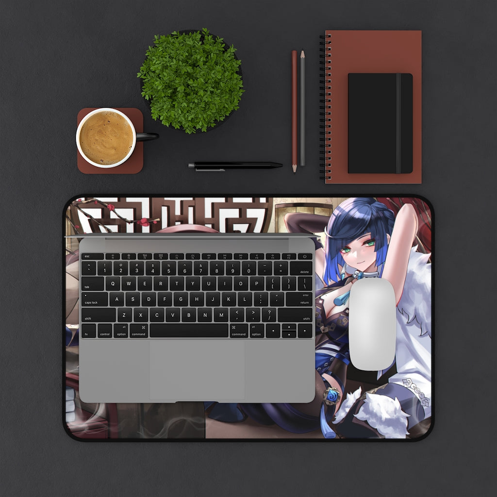 Genshin Impact Sexy Yelan Desk Mat - Non Slip Mousepad