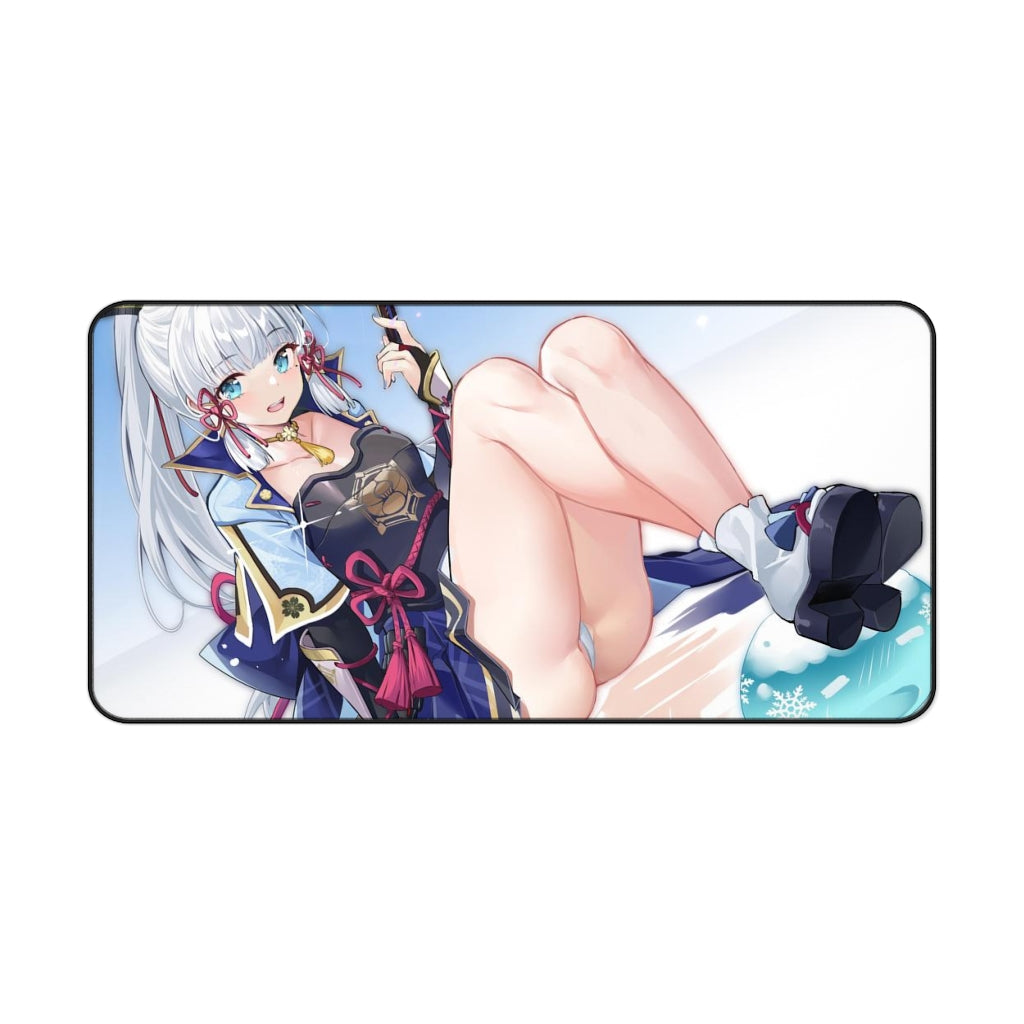 Genshin Impact Mousepad - Ayaka Large Desk Mat - Ecchi Mouse Pad - MTG Playmat