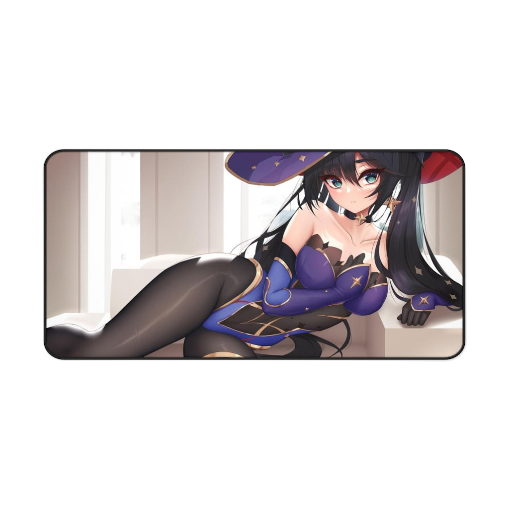 Genshin Impact Sexy Mousepad - Mona Gaming Desk Mat - Ecchi Playmat