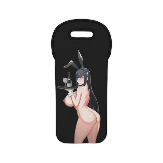 Sexy Wine Tote Bag - Kill la Kill Ecchi Satsuki - Travel Wine Bag - Neoprene Wine Bag Gift