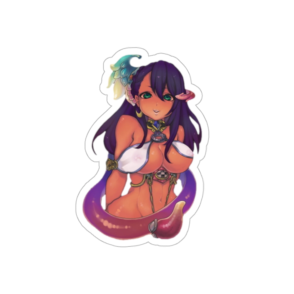 Sexy Peeker Queen's Blade Luna Luna Waterproof Sticker - Ecchi Vinyl Decal