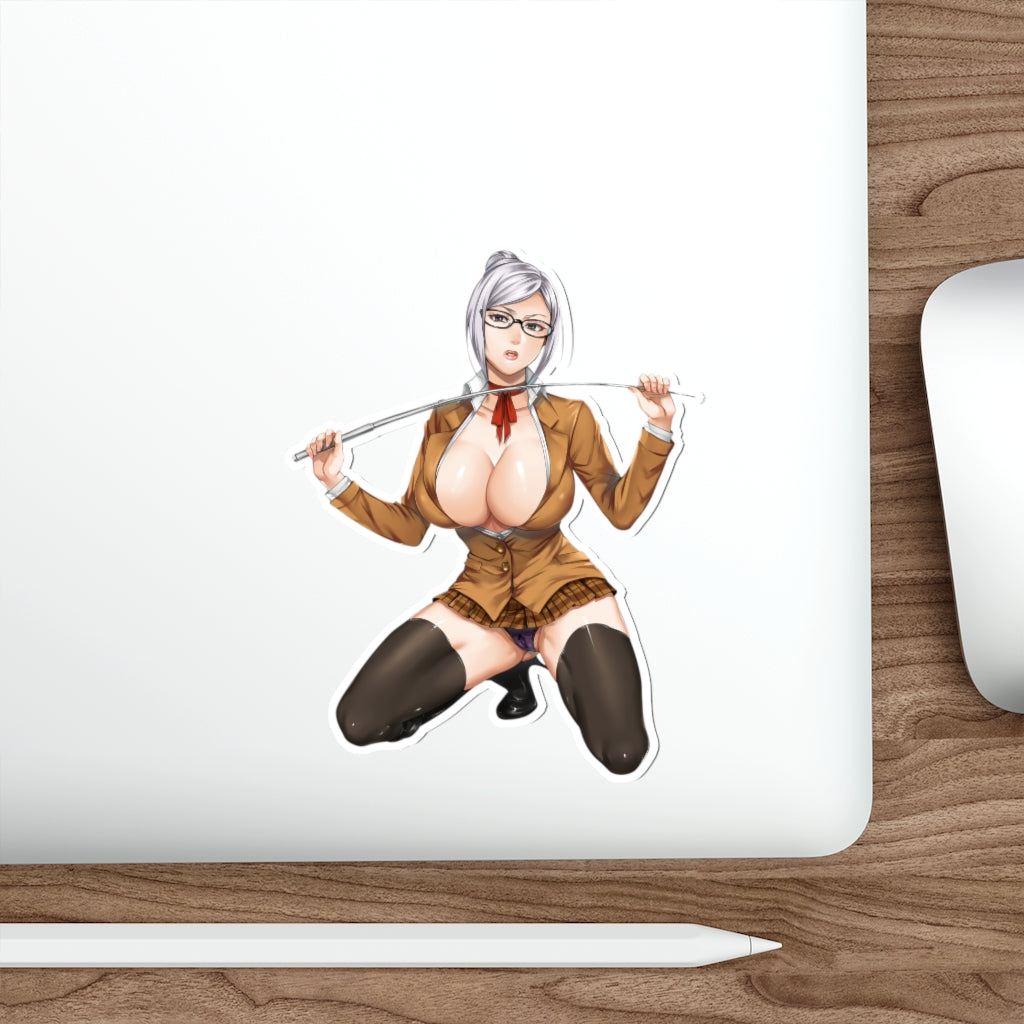 Sexy Tits Meiko Shiraki Prison School Waterproof Sticker - Ecchi Vinyl Decal