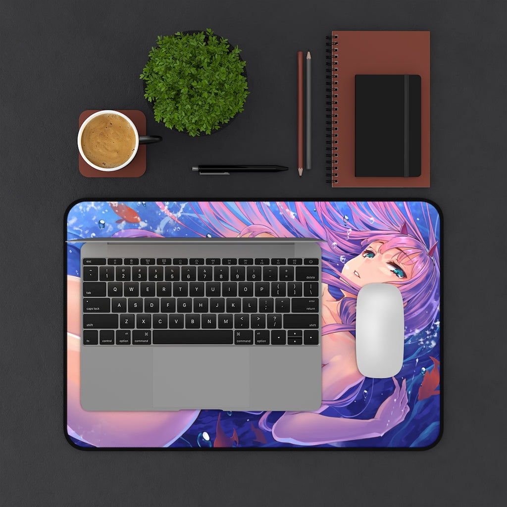 Darling In The Franxx Zero two Nude Desk Mat - Non Slip Mousepad