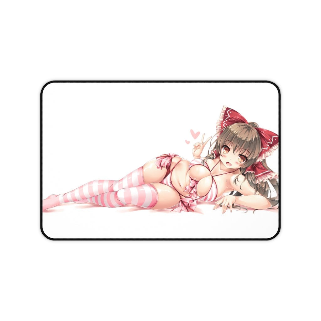 Touhou Sexy Mousepad - Cute Hakurei Reimu Desk Mat - Ecchi Playmat