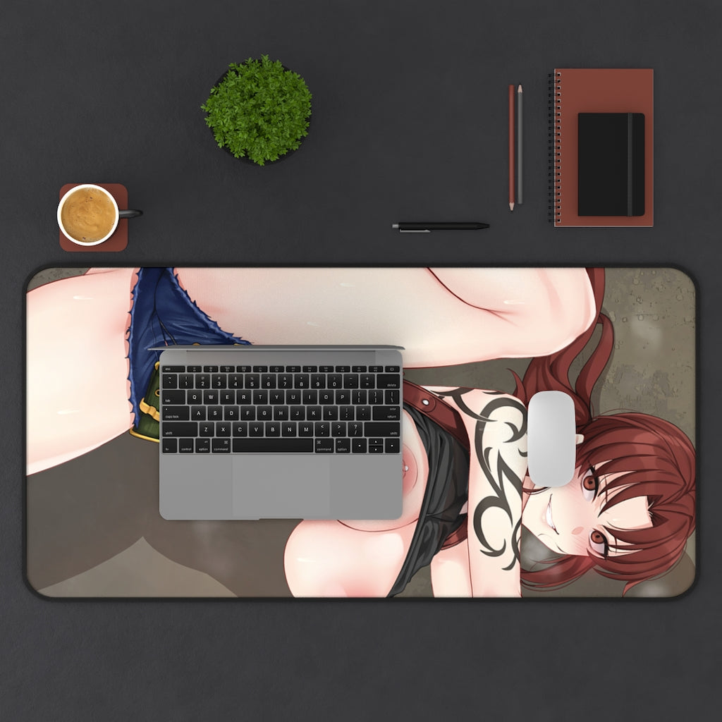 Topless Revy Black Lagoon Mousepad - Gaming Playmat