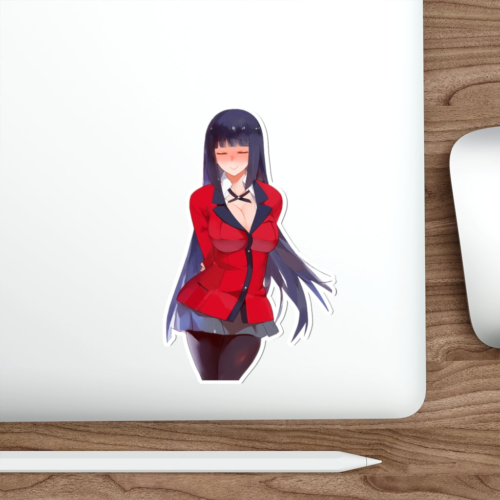 Yumeko Jabami Waterproof Sticker - Kakegurui Compulsive Gambler Decal