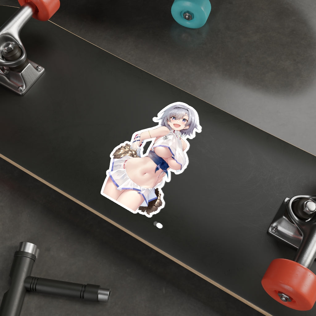 Azur Lane Sexy Boobs Cheerleader Reno Waterproof Sticker - Ecchi Vinyl Decal