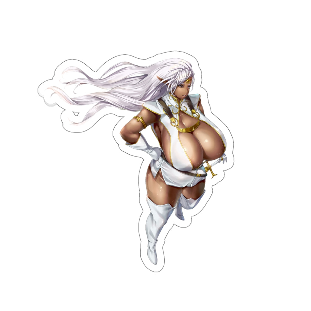 Record of Lodoss War Huge Boobs Pirotess Waterproof Sticker - Ecchi Vinyl Decal