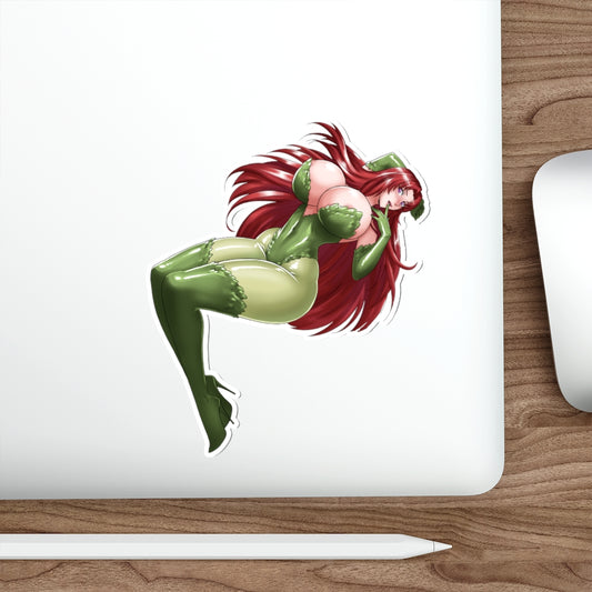 Poison Ivy Big Boobs Waterproof Sticker - Ecchi Vinyl Decal